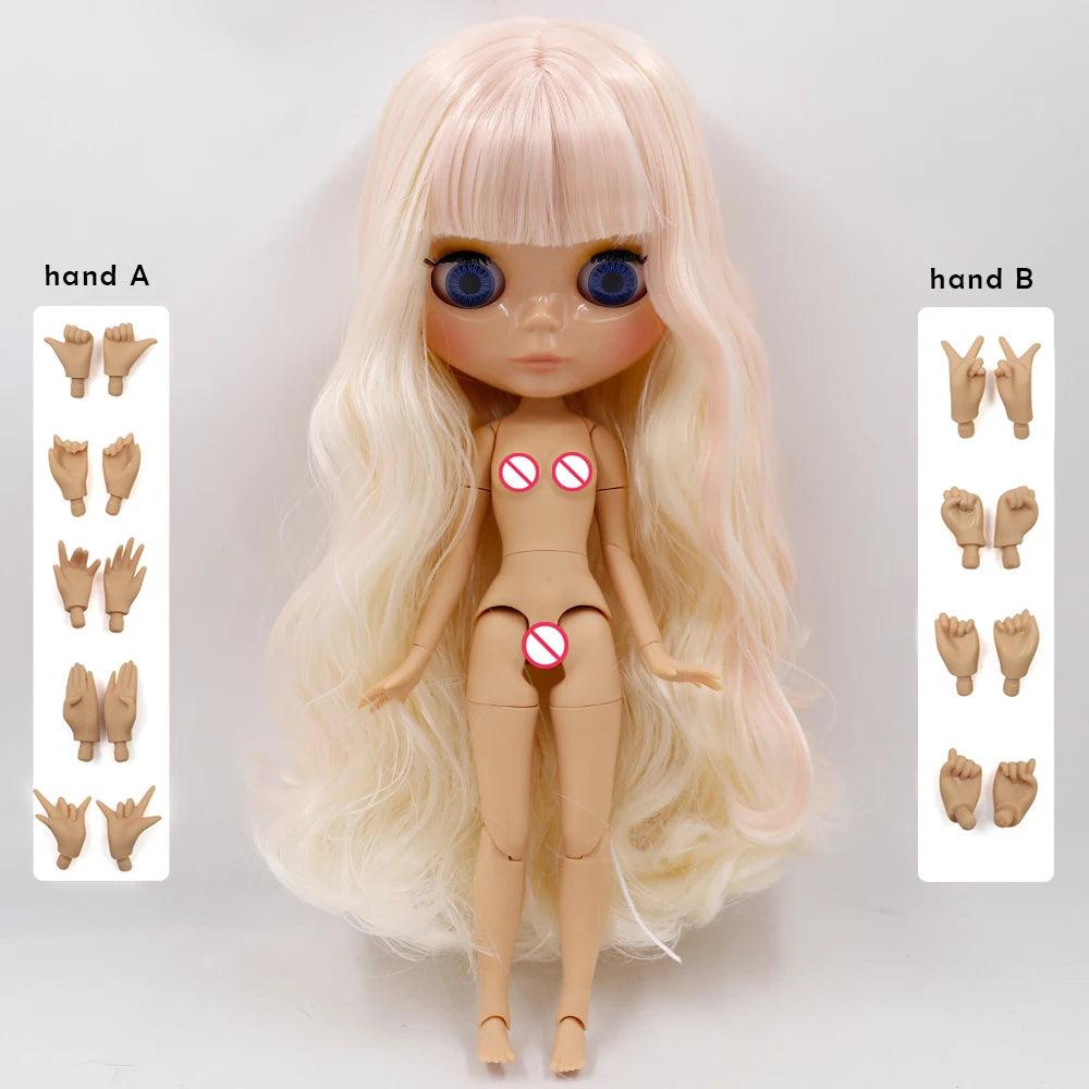 ICY DBS Blyth Doll 1/6 Joint Body DIY BJD toys Fashion Dolls girl gift Special Offer on sale with hand set A&B - petguardiansupplies