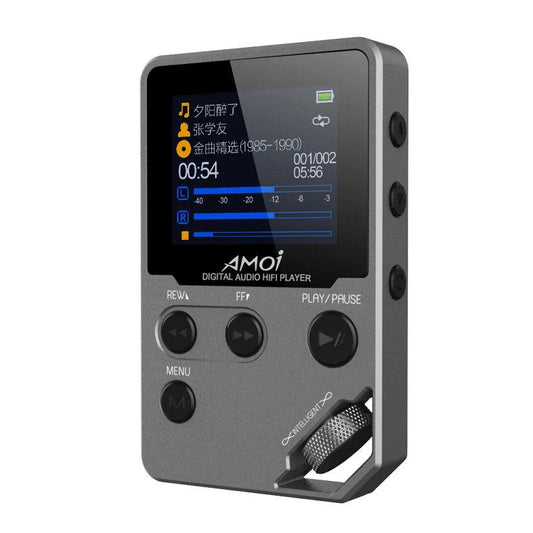 Amoi C10 HIFI Portable MP3 HD Lossless Mini Sports Music MP4 Player Support radio FM TF Ebook stereo Recorder trackwheel Walkman - petguardiansupplies