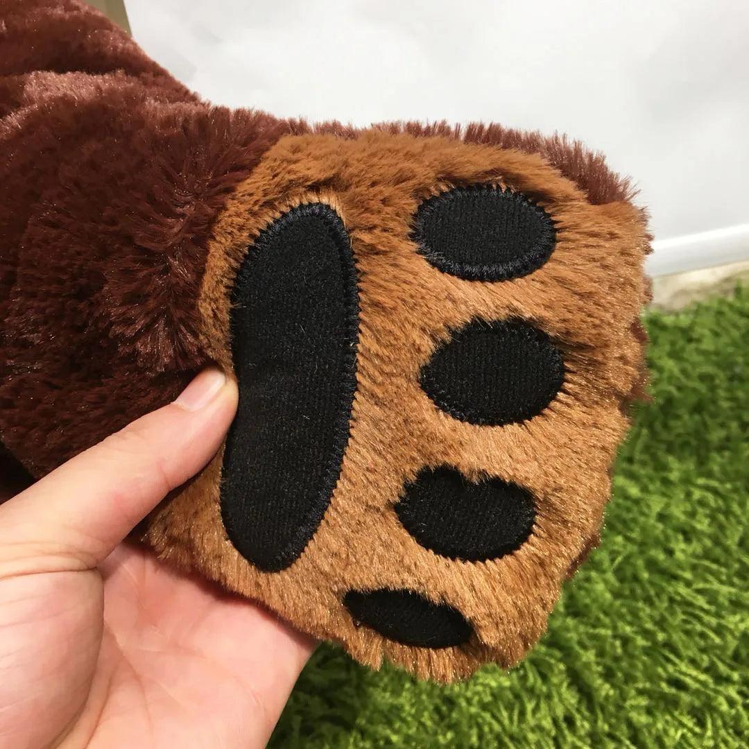 40cm -100cm simulation DJUNGELSKOG Brown Bear Giant Plush Bear Toy Stuffed Animals Soft Cushion Girl Kids Birthday Gift - petguardiansupplies