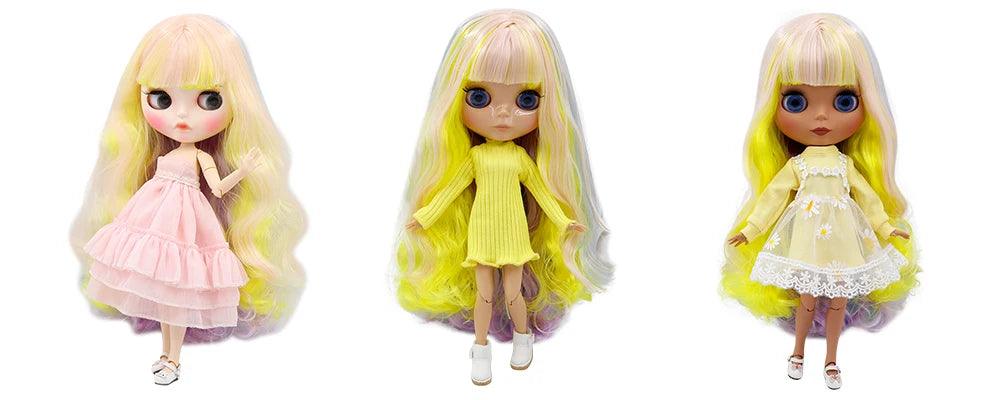 ICY DBS Blyth Doll 1/6 Joint Body DIY BJD toys Fashion Dolls girl gift Special Offer on sale with hand set A&B - petguardiansupplies