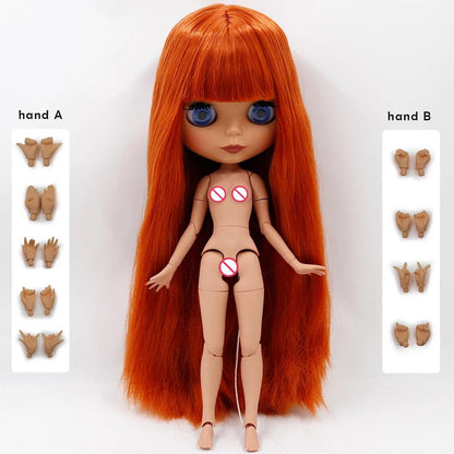 ICY DBS Blyth Doll 1/6 Joint Body DIY BJD toys Fashion Dolls girl gift Special Offer on sale with hand set A&B - petguardiansupplies