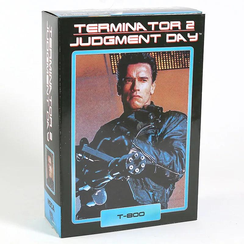 NECA Terminator 2: Judgment Day T-800 Arnold Schwarzenegger PVC Action Figure Collectible Model Toy 7" 18cm - petguardiansupplies