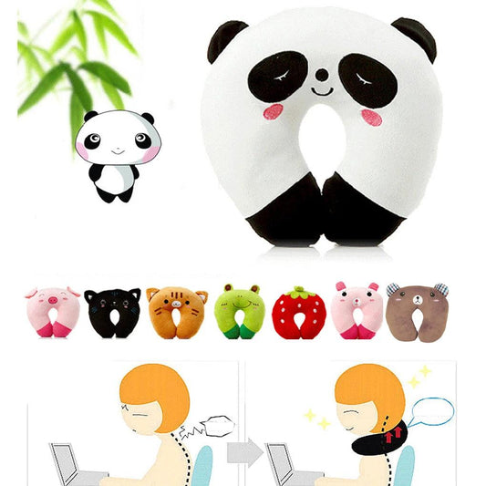 9 Colors Soft U-Shaped Plush Sleep Neck Protection Pillow Office Cushion Cute Lovely Travel Pillows For Children/Adult Drop Ship - petguardiansupplies