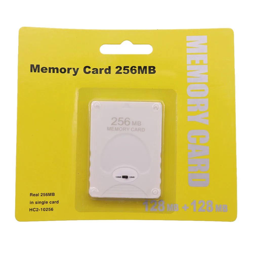 For PS2 8MB/64MB/128MB/256MB Memory Card Memory Expansion Cards Suitable for Sony PS1 PS2 Black Memory Card Wholesale - petguardiansupplies