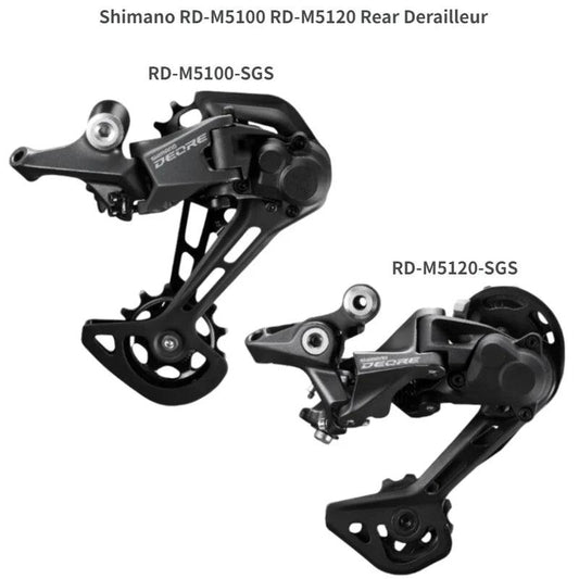 SHIMANO DEORE RD M5100 RD M5120 MTB Mountain Bike Rear Derailleur 1x11 1x10 2X11 2X10 Speed Rear Derailleur - petguardiansupplies