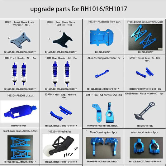 Rc Car Upgrade Parts For Vrx Racing Electric RH1016 RH1017 Spirit buggy,Fit VRX 10930 10927 10928 10915 10914 10926 - petguardiansupplies