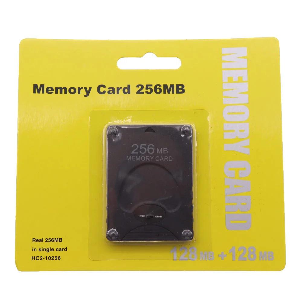 For PS2 8MB/64MB/128MB/256MB Memory Card Memory Expansion Cards Suitable for Sony PS1 PS2 Black Memory Card Wholesale - petguardiansupplies