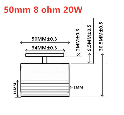 AIYIMA 25/20/15W Audio Speaker 40/44/50MM Full Range Loudspeaker Resonance Sound Exciter Super Bass Neodymium Portable Speakers - petguardiansupplies