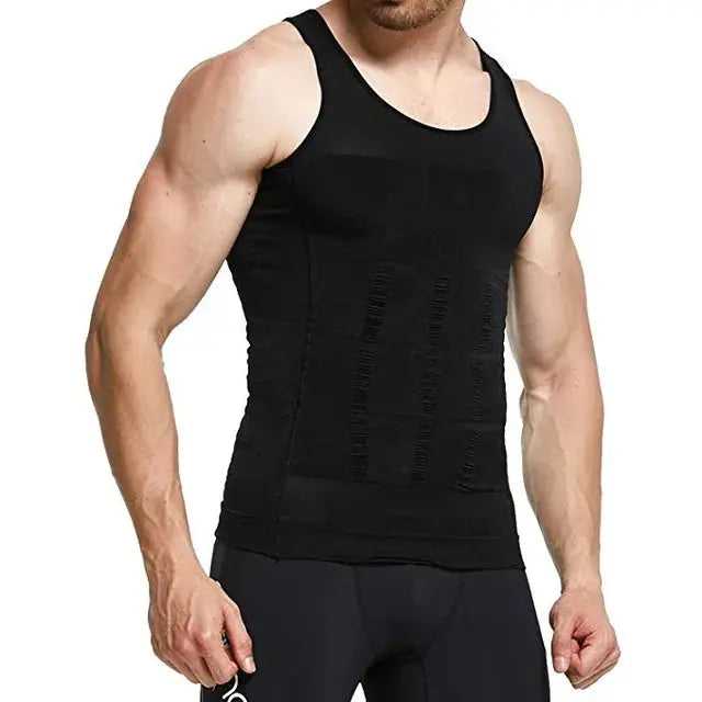 Slimming Vest Men's Slimming Underwear Body Shaper Waist Cincher Corset Men Shaper Vest Body Slimming Tummy Belly Body Shapewear - petguardiansupplies