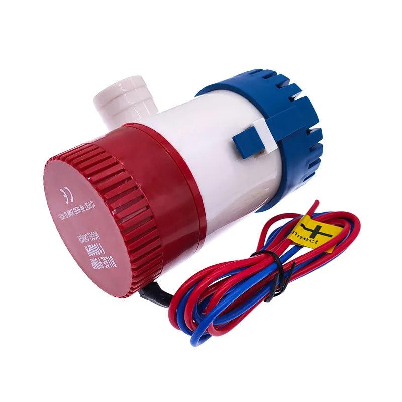 1Pcs bilge pump 12v 24V 1100gph 750gph water pump used in boat seaplane motor homes houseboat - petguardiansupplies