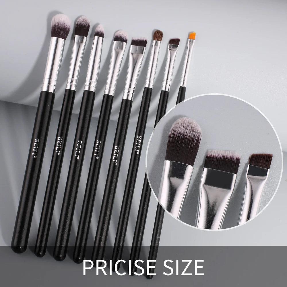 BEILI Black 10-19Pcs Makeup Brushes Natural Synthetic Hair Eyeshadow Blending Eyeliner Makeup Brush Set косметика - petguardiansupplies