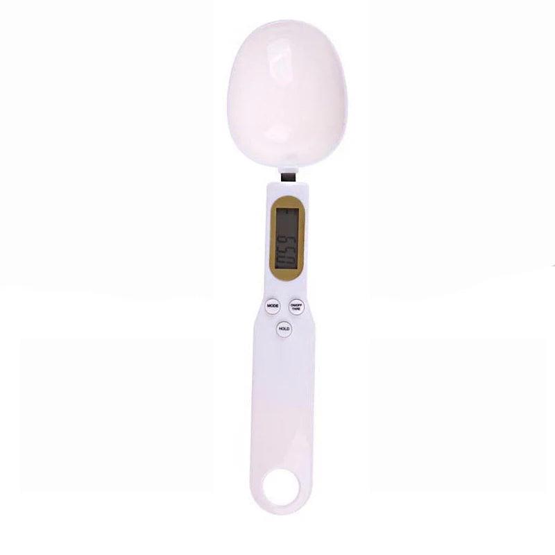 500g/0.1g Portable LCD Digital Kitchen Scale Measuring Spoon Gram Electronic Spoon Weight Volumn Food Scale New High Quality - petguardiansupplies