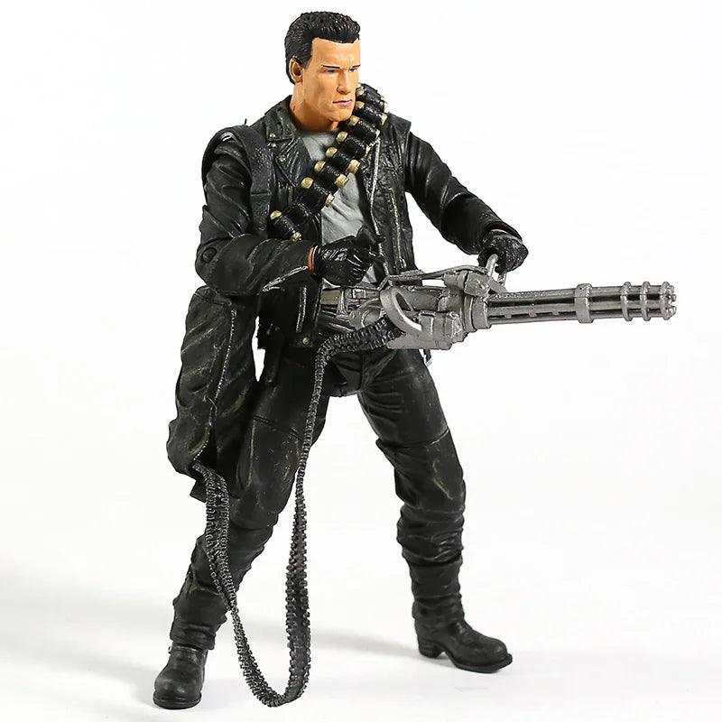 NECA Terminator 2: Judgment Day T-800 Arnold Schwarzenegger PVC Action Figure Collectible Model Toy 7" 18cm - petguardiansupplies