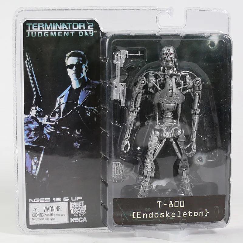 NECA Terminator 2: Judgment Day T-800 Arnold Schwarzenegger PVC Action Figure Collectible Model Toy 7" 18cm - petguardiansupplies