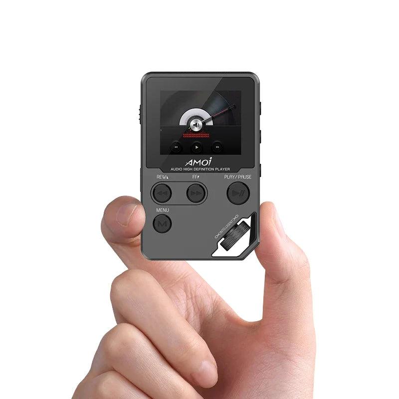 Amoi C10 HIFI Portable MP3 HD Lossless Mini Sports Music MP4 Player Support radio FM TF Ebook stereo Recorder trackwheel Walkman - petguardiansupplies