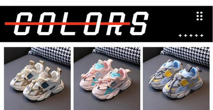 1-6 Year Boys Sneakers 3 Color Comfortable Breathable Girls Shoes for Kids Sport Baby Running Shoes Fashion Toddler Infant Shoes - petguardiansupplies