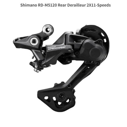 SHIMANO DEORE RD M5100 RD M5120 MTB Mountain Bike Rear Derailleur 1x11 1x10 2X11 2X10 Speed Rear Derailleur - petguardiansupplies