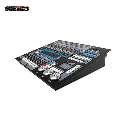 SHEHDS DMX512 Stage Light Controller Dongle 1024 Channel With Flight Case PC/SD Offline Mode Light Jockey Dmx Controller Disco - petguardiansupplies