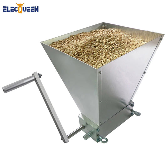 2025 Newest Stainless 2-roller Barley Malt Mill Grain Grinder Crusher For Homebrew Wholesale & Dropshipping - petguardiansupplies