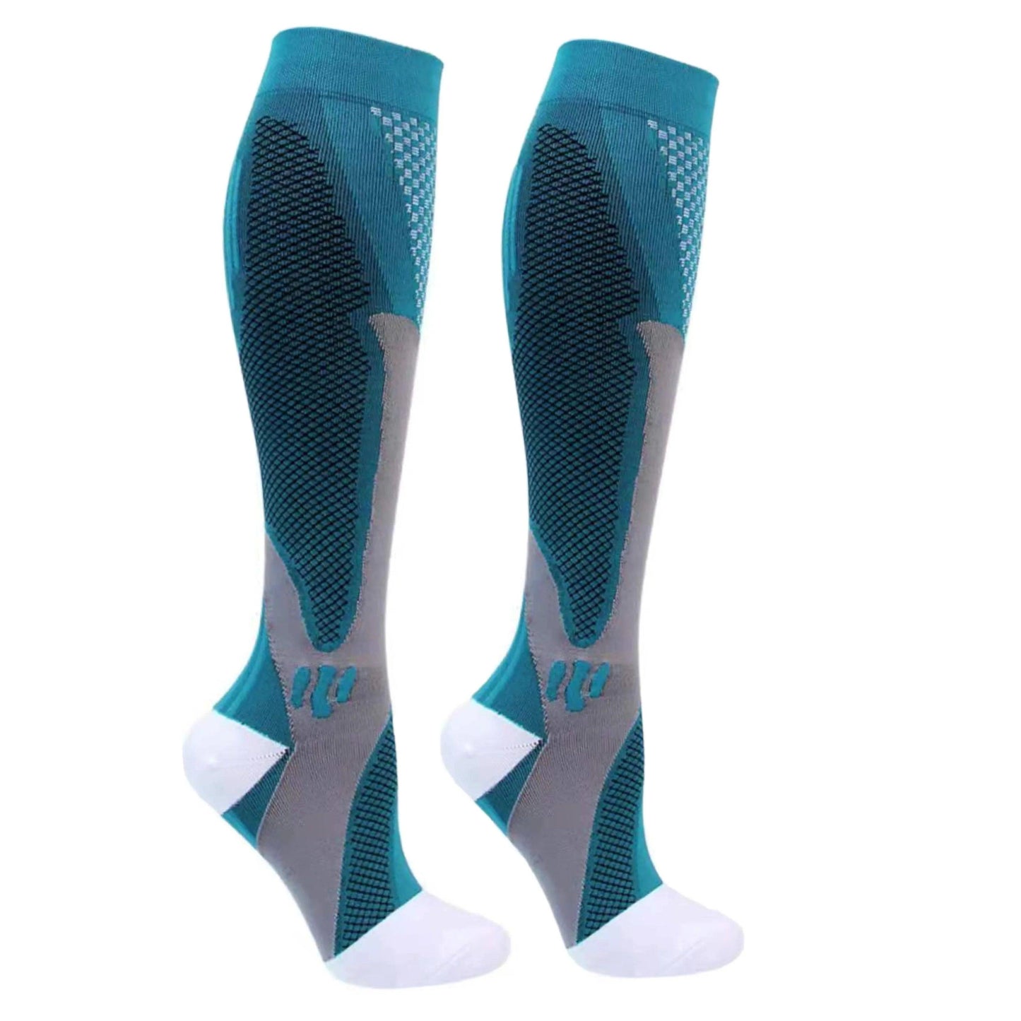 Large Size XXL Compression Stockings Fit For Sports Crossfit Golf Tube Outdoor Sports Men Women Compression Socks Knee Stockings - petguardiansupplies