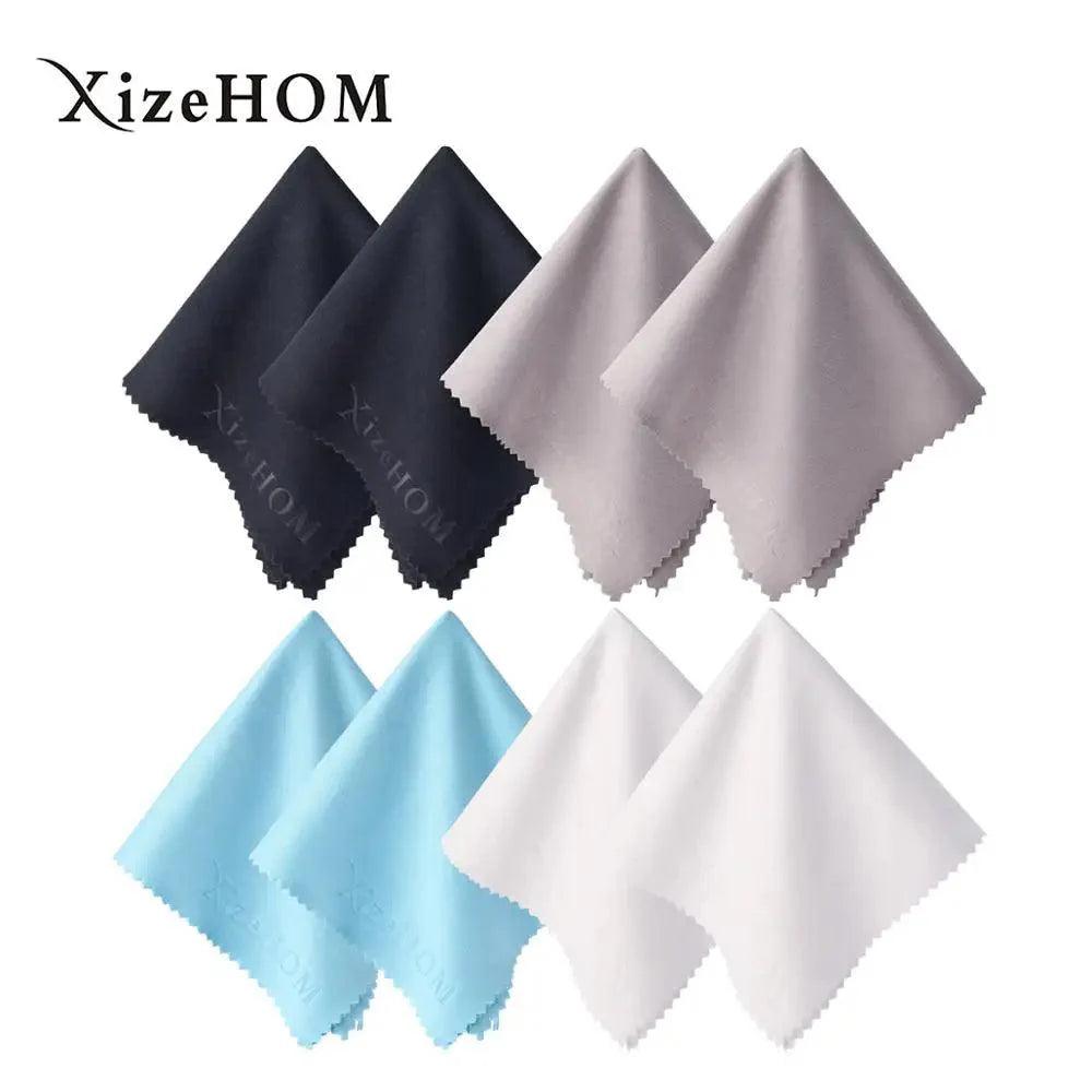 XizeHOM 8 pcs/lots High quality Glasses Cleaner 20*20cm Microfiber Glasses Cleaning Cloth For Lens Phone Screen Cleaning Wipes - petguardiansupplies