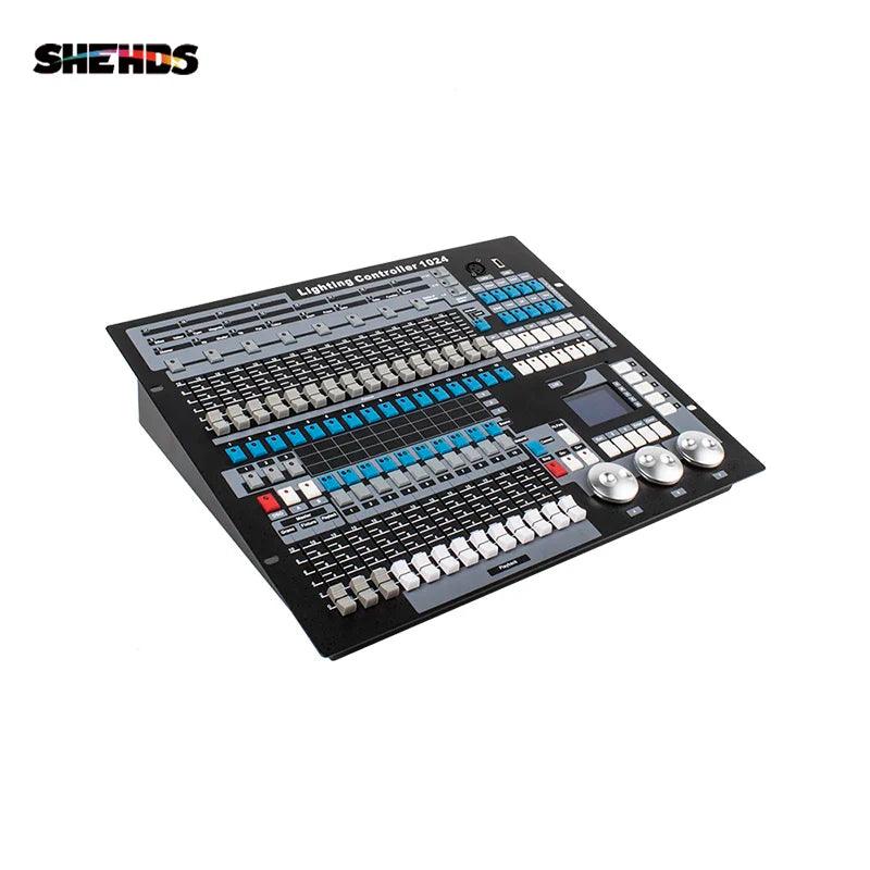 SHEHDS DMX512 Stage Light Controller Dongle 1024 Channel With Flight Case PC/SD Offline Mode Light Jockey Dmx Controller Disco - petguardiansupplies