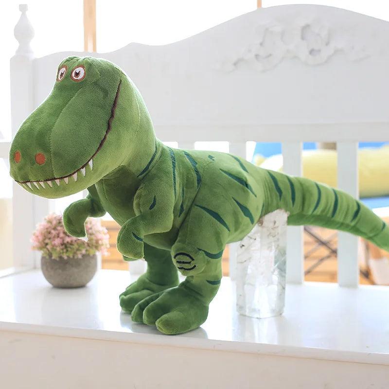 1pc 40-100cm New Dinosaur Plush Toys Cartoon Tyrannosaurus Cute Stuffed Toy Dolls for Halloween Christmas Birthday Gift - petguardiansupplies