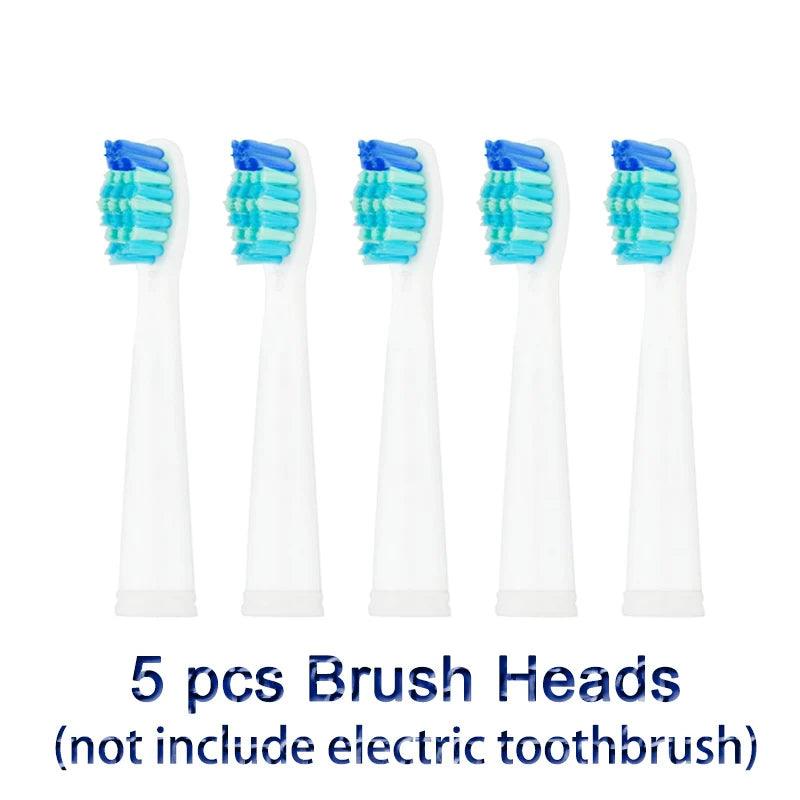 Electric Toothbrush Heads Sonic Replaceable Seago Tooth brush Head Soft Bristle SG-507/508/551/548/575/949/958/2303 - petguardiansupplies