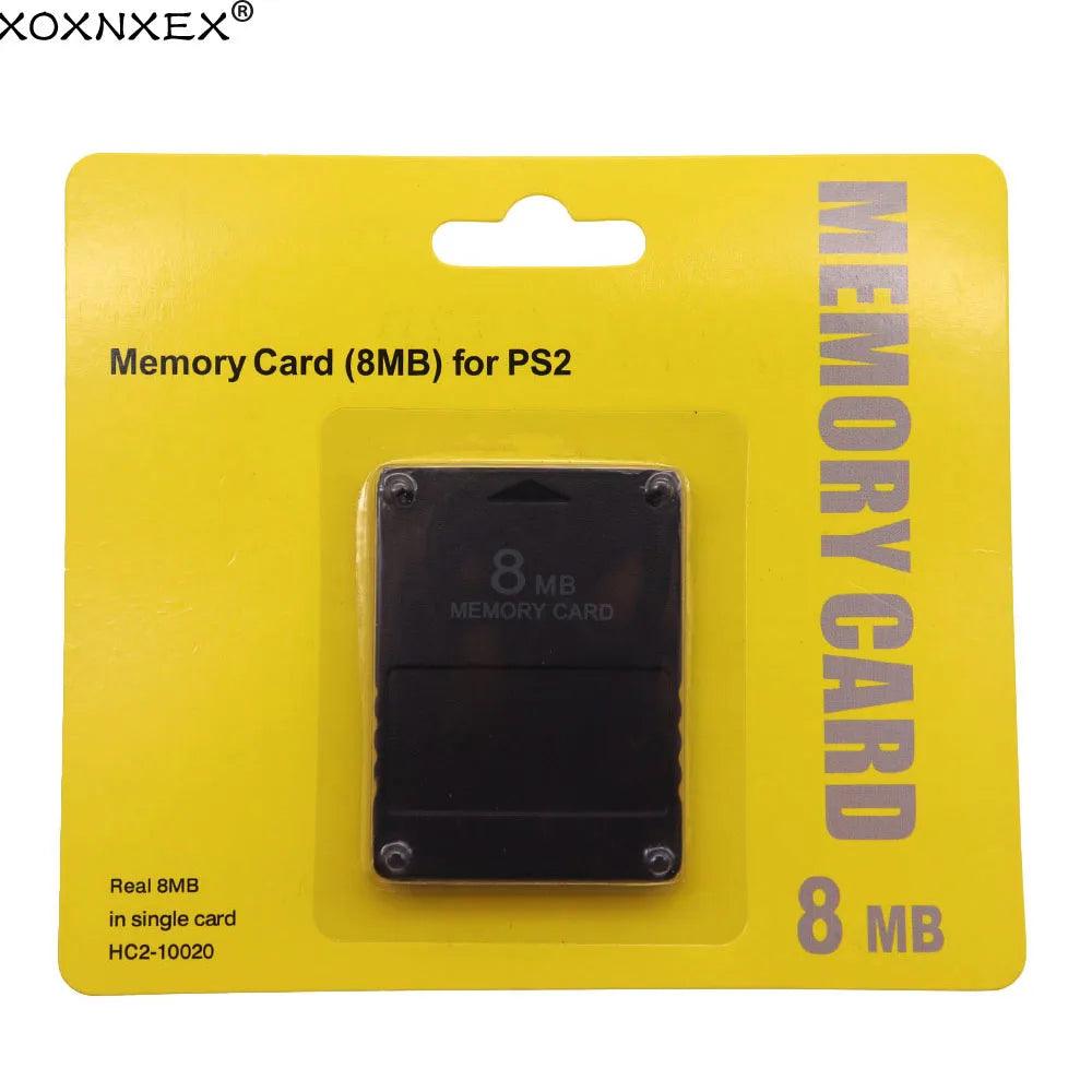 For PS2 8MB/64MB/128MB/256MB Memory Card Memory Expansion Cards Suitable for Sony PS1 PS2 Black Memory Card Wholesale - petguardiansupplies