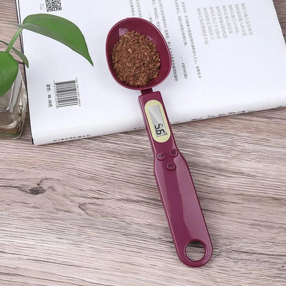 500g/0.1g LCD Display Digital Kitchen Measuring Spoon Electronic Digital Spoon Scale Mini Kitchen Scales Baking Supplies - petguardiansupplies