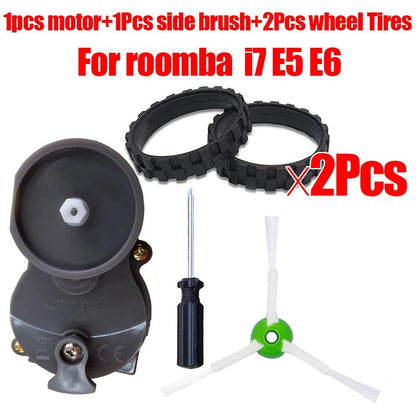 Upgraded wheel brush motor for irobot i7 E6 E5 Roomba 500 600 700 800 560 570 650 780 880 series Vacuum Cleaner robot Parts - petguardiansupplies