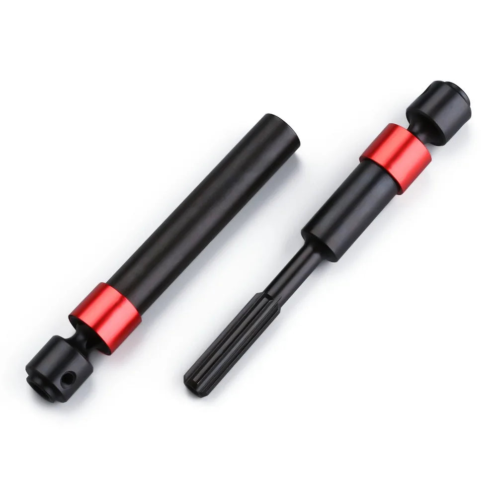 INJORA 2PCS Metal CVD Drive Shaft for 1/10 RC Car Crawler TRX4 TRX-4 Upgrade Parts - petguardiansupplies