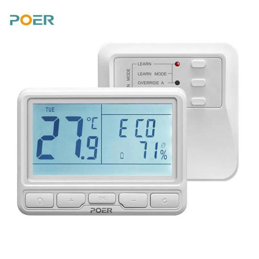 Wireless digital thermoregulator smart wifi heating thermostat temperature controller for gas boiler warm floor humidity sensor - petguardiansupplies