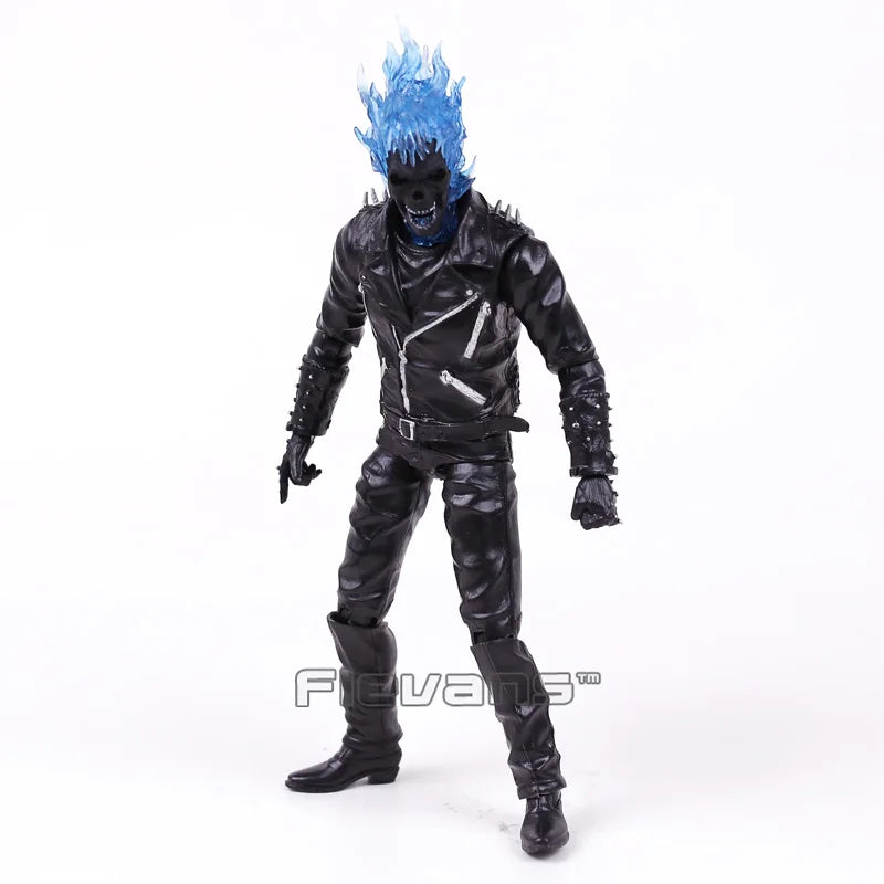 Ghost Rider Johnny Blaze PVC Action Figure Collectible Model Toy - petguardiansupplies