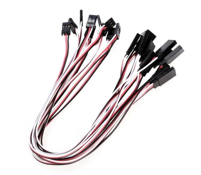 10pcs/lot 10cm 15CM 30CM 50CM 100CM RC Servo Extension Cord Cable Wire 150mm Lead JR Wholesale - petguardiansupplies