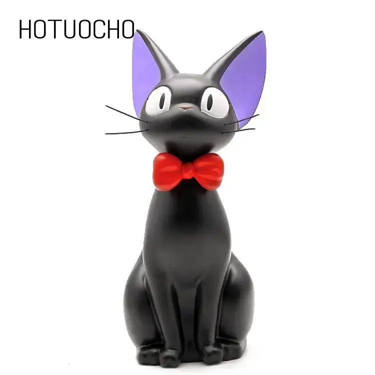 Hotuocho Black Cat Saving Box Animal Figurines Money Box Animal Coin Bank Home Decor Modern Style Piggy Bank Figurines Kids Gift - petguardiansupplies