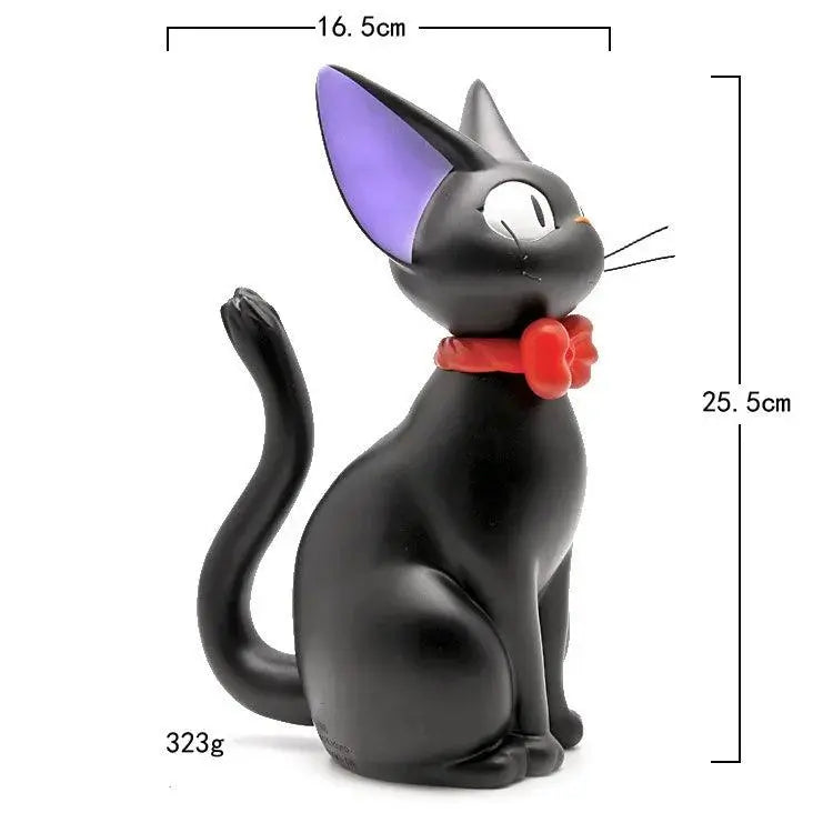 Hotuocho Black Cat Saving Box Animal Figurines Money Box Animal Coin Bank Home Decor Modern Style Piggy Bank Figurines Kids Gift - petguardiansupplies