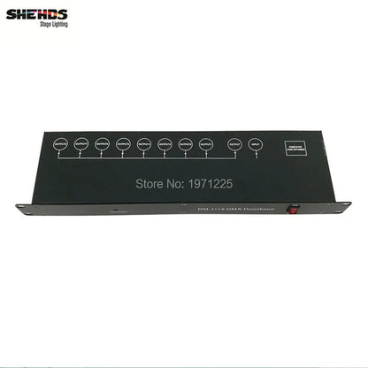 Stage Light Controller DMX512 Splitter Light Signal Amplifier Splitter 8 Way DMX Distributor For Stage Equipment - petguardiansupplies