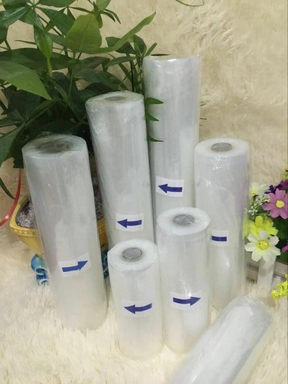 Food Vacuum Sealer Rolls Vacuum Bags packing BPA FREE Household Kitchen Food Vacuum Bags Sealer Storage Bags 5Rolls/Lot - petguardiansupplies