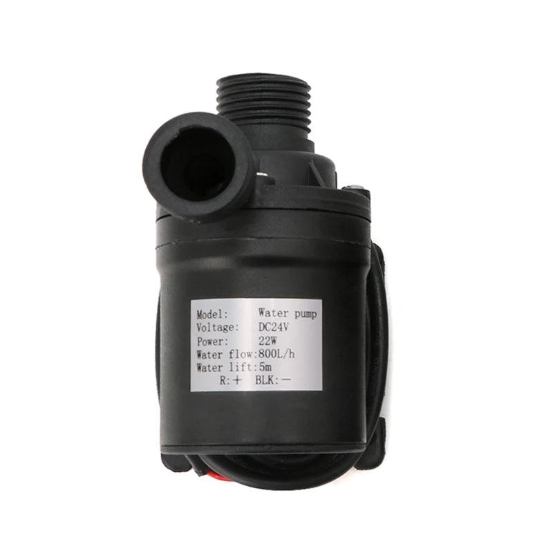 800L/H 5M DC 12V 24V Solar Brushless Motor Hot Water Circulation Water Pump -B119 - petguardiansupplies