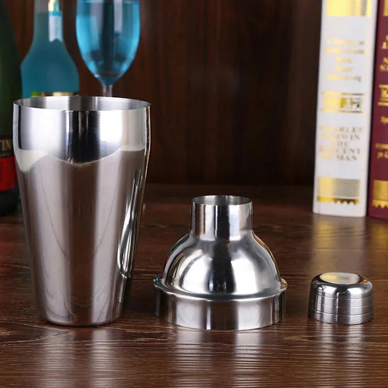 UPORS Stainless Steel Cocktail Shaker Mixer Wine Martini Boston Shaker For Bartender Drink Party Bar Tools 550ML/750ML - petguardiansupplies