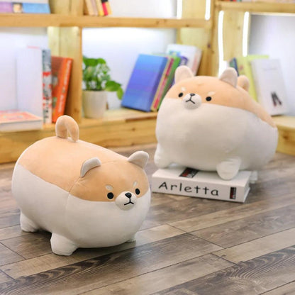 New 40/50cm Cute Shiba Inu Dog Plush Toy Stuffed Soft Animal Corgi Chai Pillow Christmas Gift for Kids Kawaii Valentine Present - petguardiansupplies