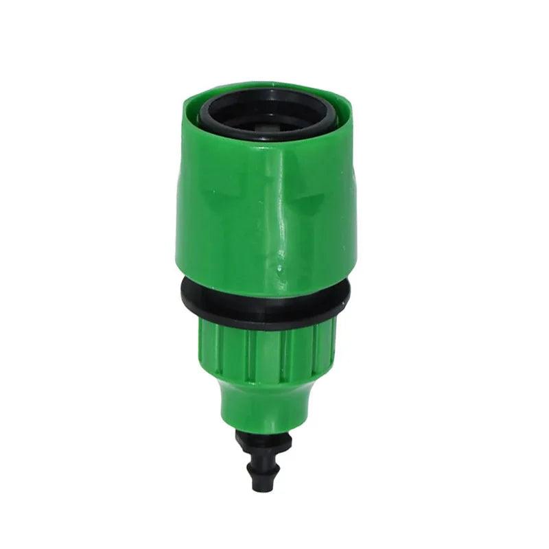 Garden Water Quick Coupling 1/4 Inch Hose Quick Connectors Garden Pipe Connectors Homebrew Watering Tubing Fitting 1PCS - petguardiansupplies