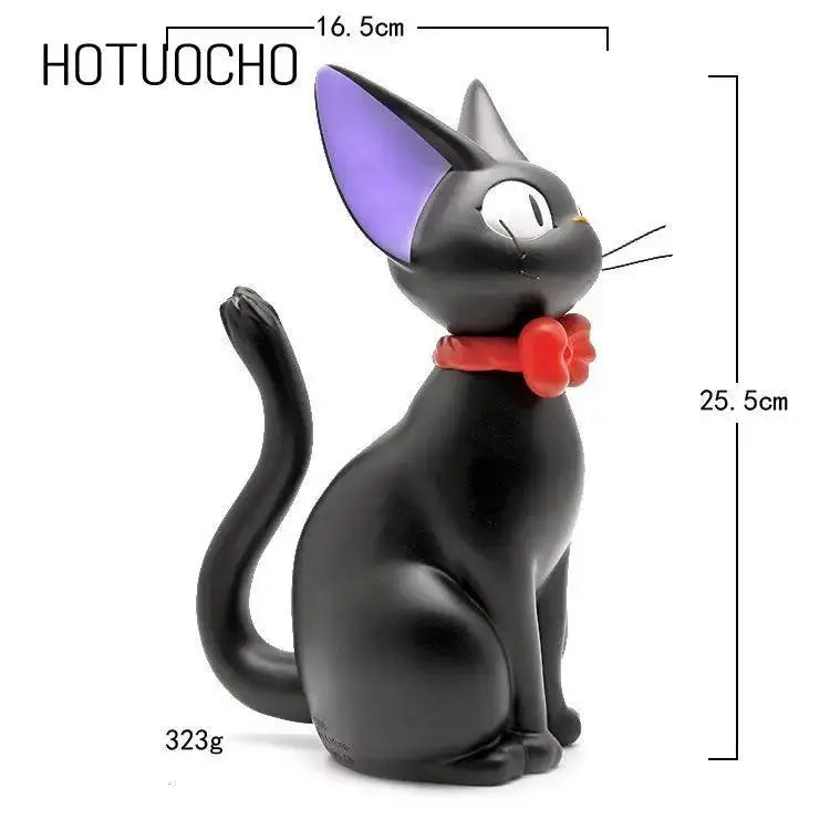 Hotuocho Black Cat Saving Box Animal Figurines Money Box Animal Coin Bank Home Decor Modern Style Piggy Bank Figurines Kids Gift - petguardiansupplies