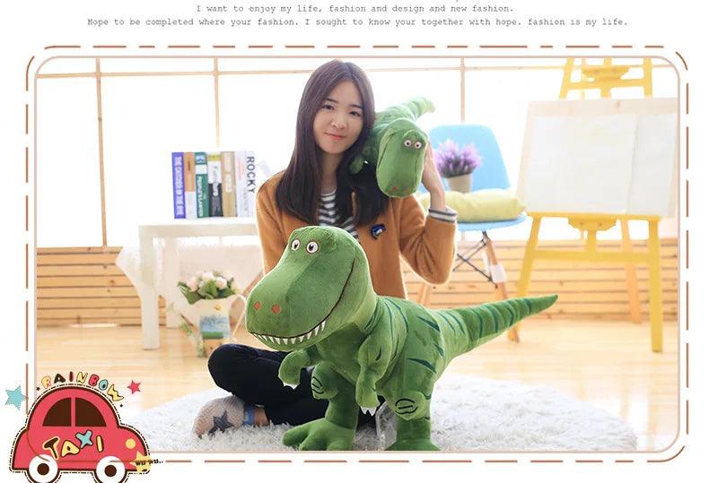 1pc 40-100cm New Dinosaur Plush Toys Cartoon Tyrannosaurus Cute Stuffed Toy Dolls for Halloween Christmas Birthday Gift - petguardiansupplies