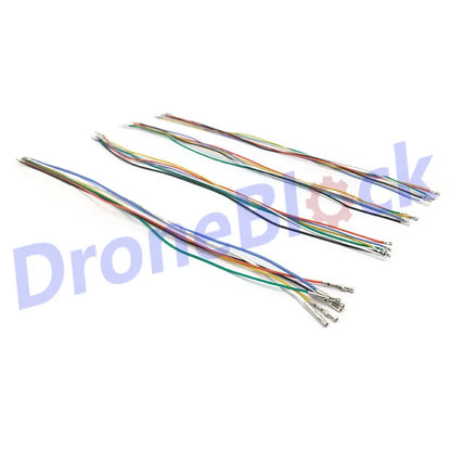 24Pcs JST GH 1.25 Pre-crimped Cables 6 colors Pixhawk2 Pixhack Pixracer Pixhawk4 PXFmini GPS Telemetry OSD Silicone Wire 200mm - petguardiansupplies