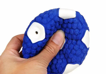 HOOPET Pet Dog Toy Balls Squeak Puppy Toys Interesting Tennis Football Tooth Cleaning Toys for Dogs - petguardiansupplies