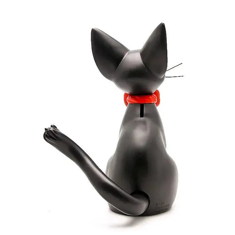 Hotuocho Black Cat Saving Box Animal Figurines Money Box Animal Coin Bank Home Decor Modern Style Piggy Bank Figurines Kids Gift - petguardiansupplies