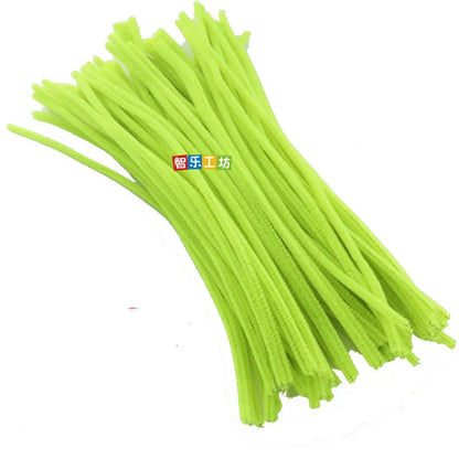 50Pcs 30cm Colorful Chenille Stems Pipe Cleaners For Diy Kids Diy Plush Educational Toys Handmade Art Crafts Supplies - petguardiansupplies