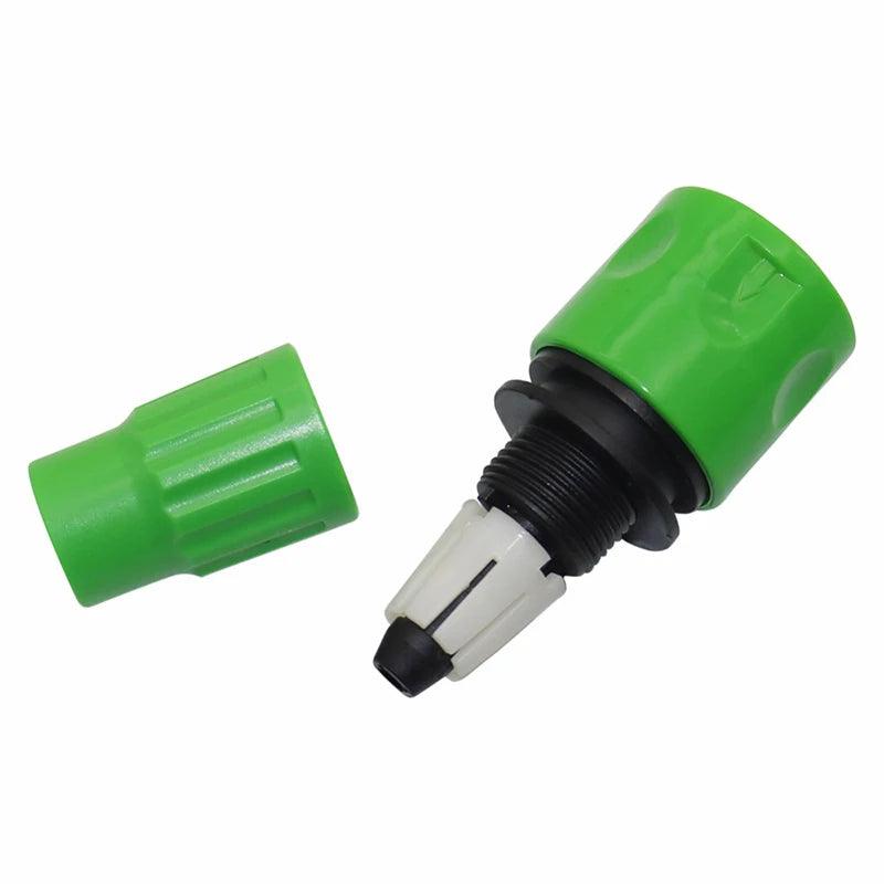 One-Way Quick Connector Connection 3/8" Hose Garden Watering Hose Connector Gardening Tools and Equipment Agriculture Tools 1 Pc - petguardiansupplies